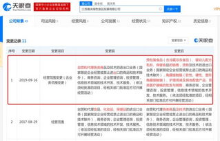 刘强东持股公司发生经营范围变更 新增保健食品销售等